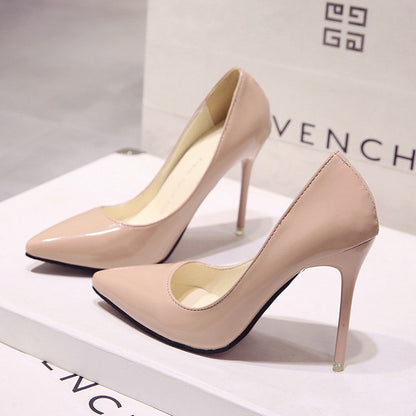 Sexy Nude High Heel Shoes – Pointed Toe Elegance